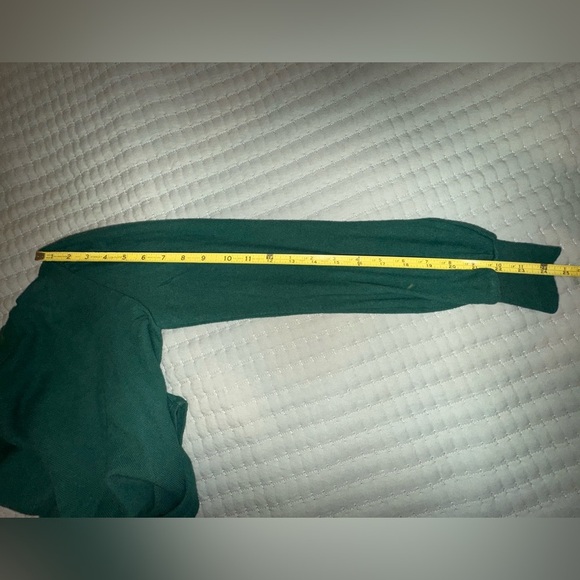 Reformation Cydney Forest green mock neck top. Size XS. VGUC. - Picture 6 of 16